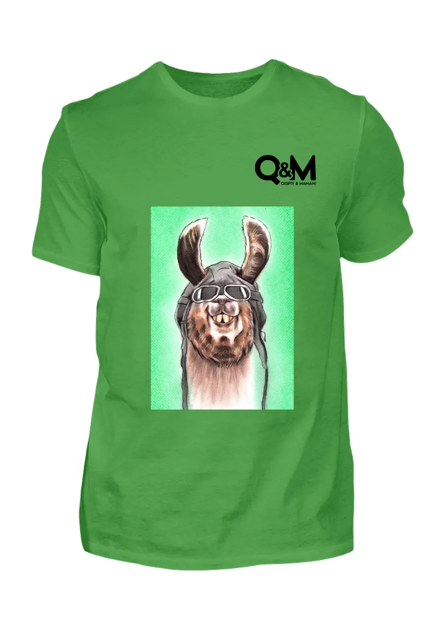 Camiseta Lama Piloto (Hombre)