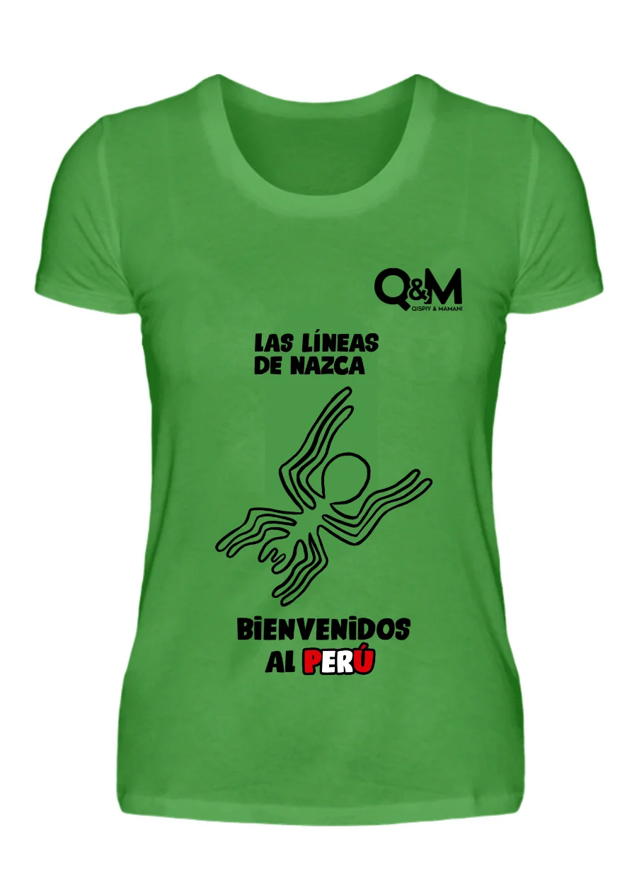 Camiseta Nazca Araña (Mujer)